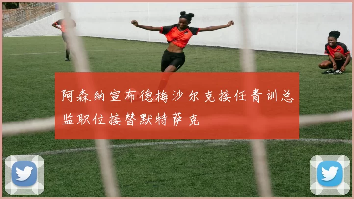阿森纳宣布德梅沙尔克接任青训总监职位接替默特萨克